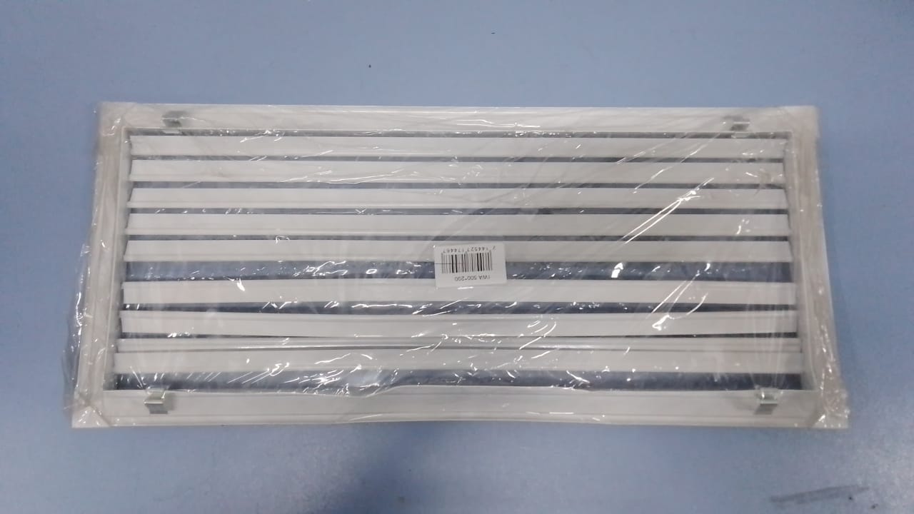 Решетка настенная однорядная SHUFT 1 WA 500x200