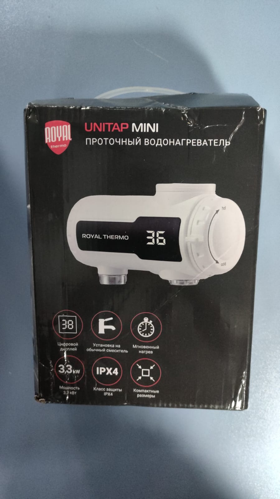 Водонагреватель проточный Royal Thermo UniTap Mini