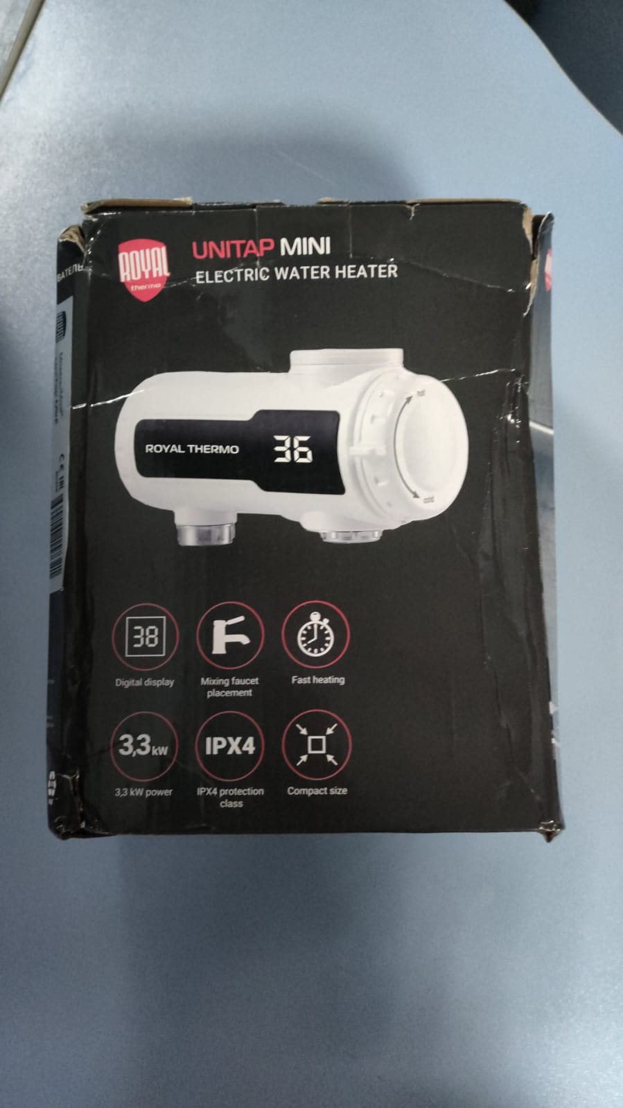 Водонагреватель проточный Royal Thermo UniTap Mini