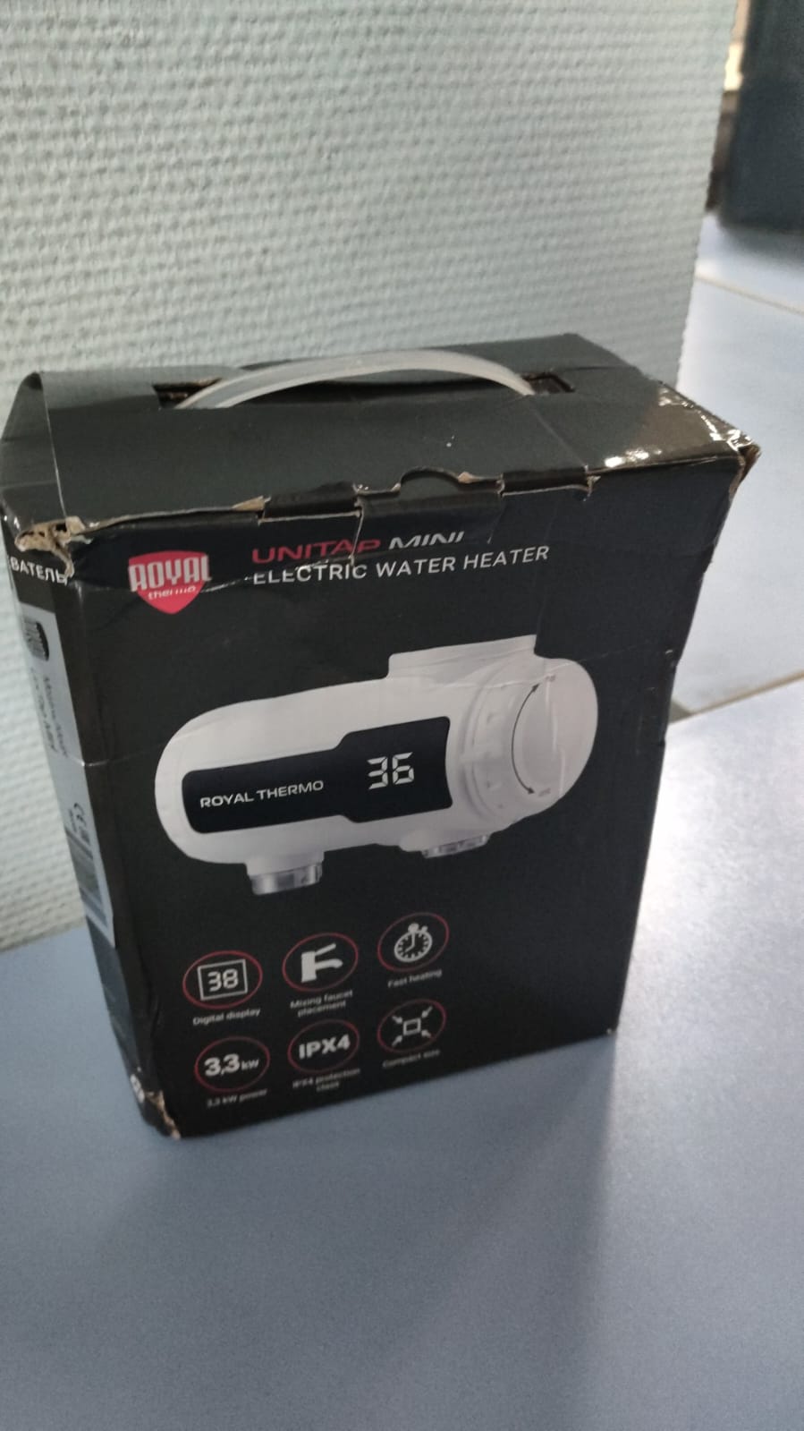 Водонагреватель проточный Royal Thermo UniTap Mini