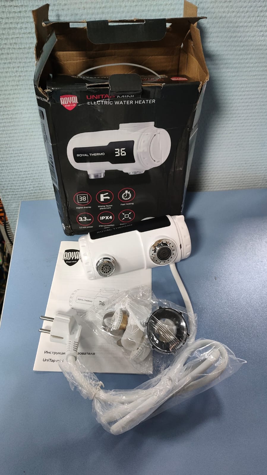 Водонагреватель проточный Royal Thermo UniTap Mini